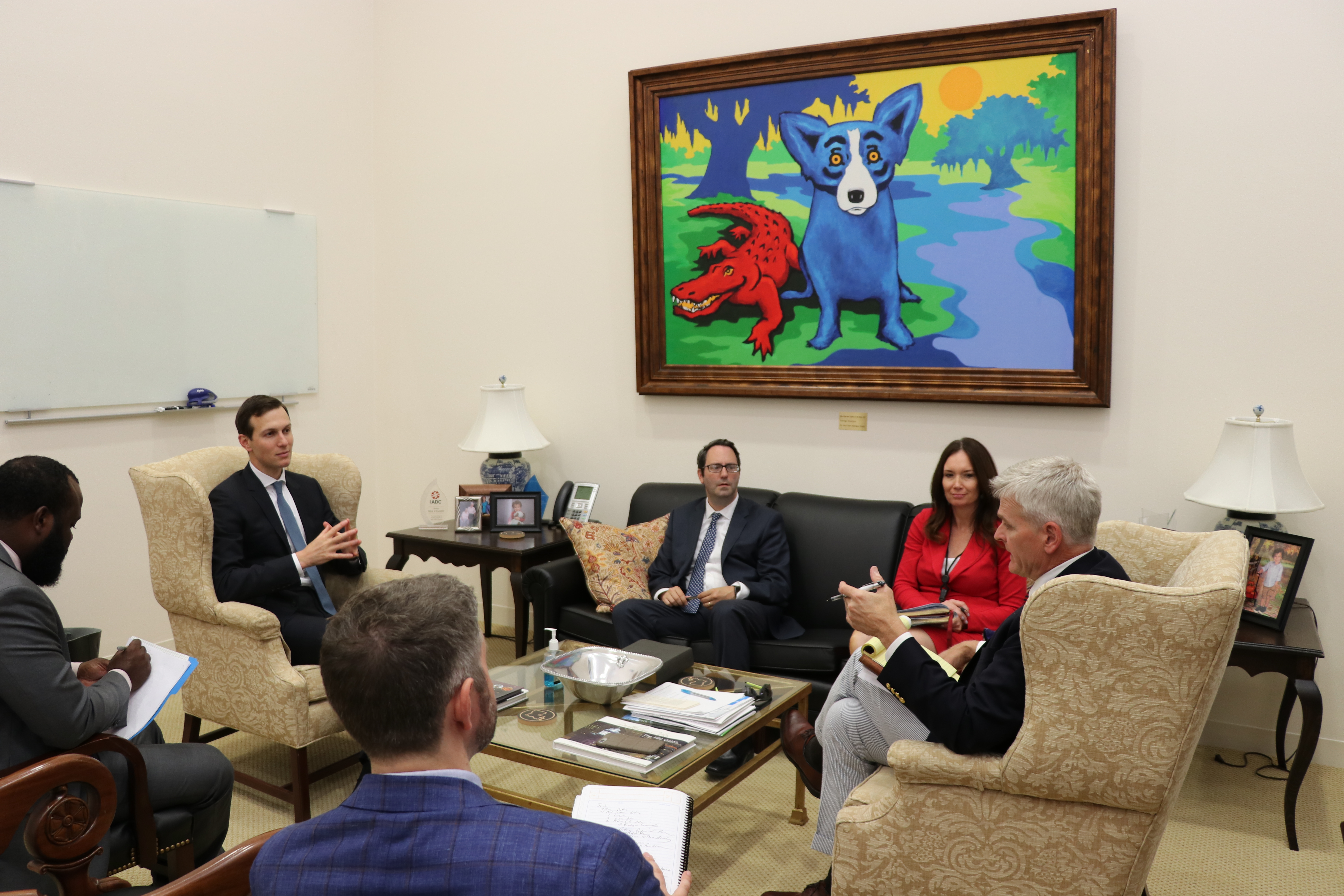 PHOTO: Cassidy Discusses Prison Reform with Jared Kushner, Stresses Need to Address Dyslexia