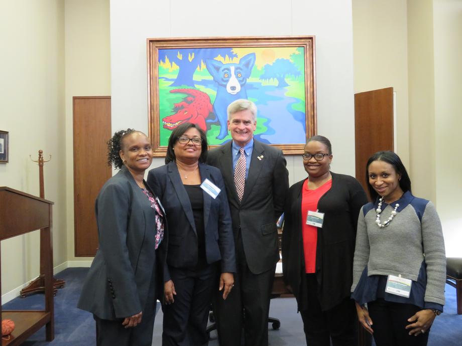 Met with Southern University at New Orleans students.